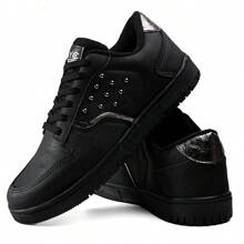 Women Wedge Sneakers - màu đen - Xem 7