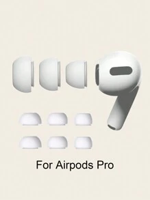 3 tai nghe Bluetooth không dây chuyên nghiệp kèm nút tai bằng silicon - trắng - Xem 2