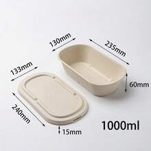 Caja De Comida, Lonchera, Contenedor Para Llevar Para Bocadillos, Sushi Y Ensalada