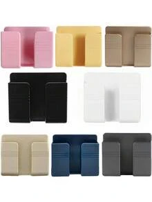 Kit 2 Suporte Para Celular Fixação Parede de Controle Remoto Com Adesivo Sem Furos PROMOÇÃO - Multicolorido - Visão 9