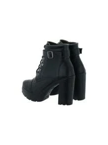 Women Ankle Boots & Booties - 黑色 - 查看 3