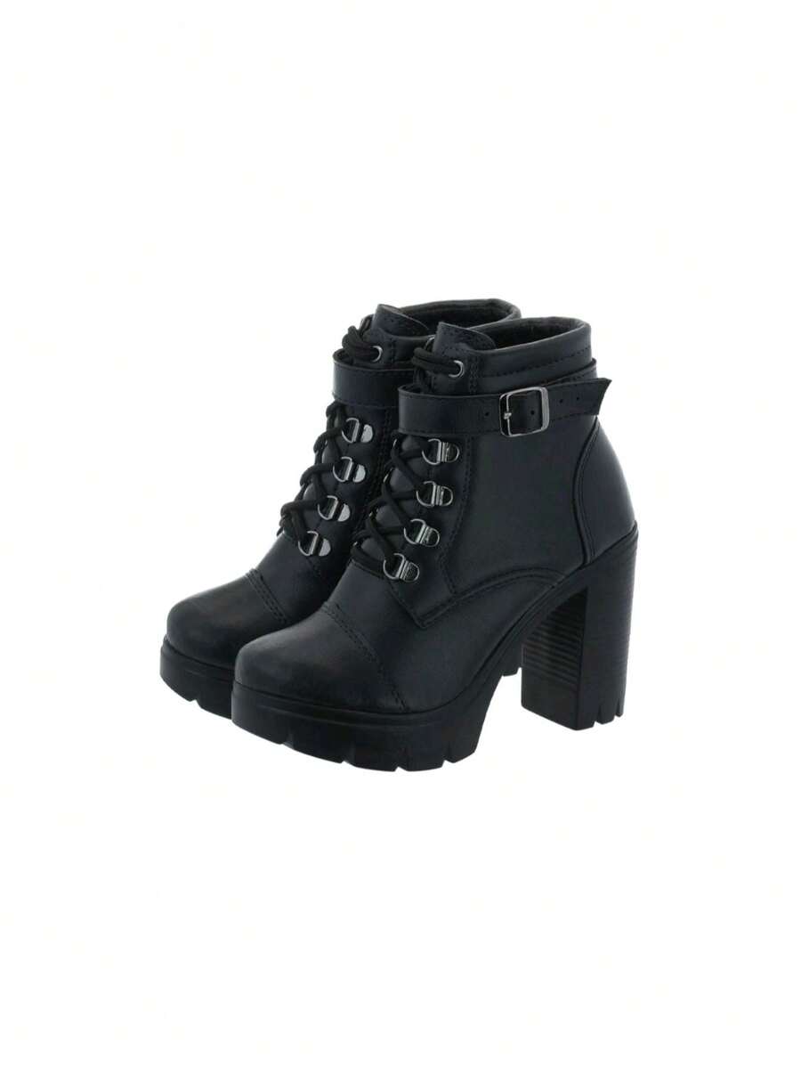 Women Ankle Boots & Booties - 黑色 - 查看 1