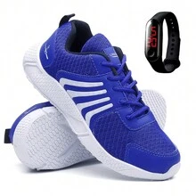 Men Sneakers - 藍色 - 查看 1