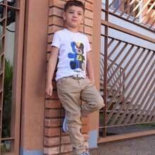 Young Boys Denim Tops - Màu be - Xem 4