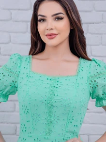 Women Dresses - Green - View 5