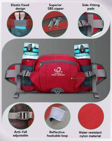 Sports Bag - 紅色 - 查看 3