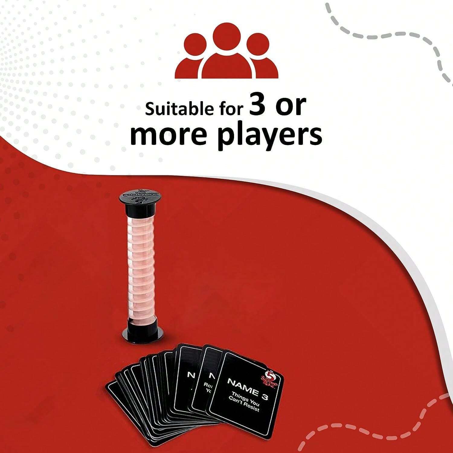 5 Second Countdown Card Party Game | SHEIN UK