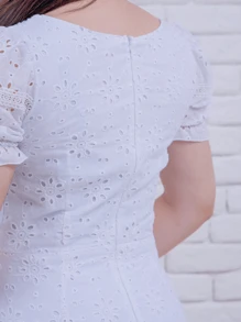 Women Dresses - White - View 5
