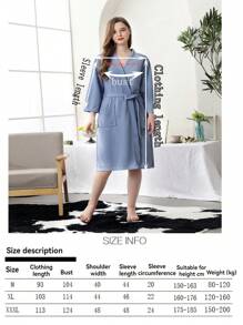 1pc Lightweight Fashionable Bathrobe For Home And Beach, Quick-Dry Skin-Friendly Couples Bathrobe, Simple Checkered Bathrobe Summer Wedding Home Bathroom Decor Back To School
