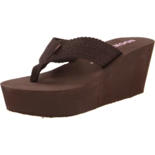 Women's Diver Platform Flip Flop - Cà phê nâu - Xem 9