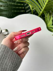 1入組太陽眼鏡粉色甜甜圈設計半透明tpu氣囊手機殼,防震並兼容iphone 15promax/11/12/13/14/13mini/15plus/14promax/13promax/12promax/xr/xs Max - 彩色 - 查看 7