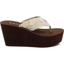 Women's Diver Platform Flip Flop - Cà phê nâu - Xem 3