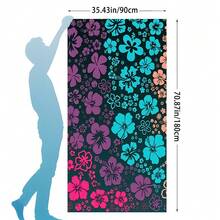 1 Miếng Biến đổi dần Hoa Mô hình Khăn đi biển , Mềm mại & Lớn & Sấy khô nhanh & Hấp thụ Khăn đi biển , Chăn bãi biển , Nhẹ Khăn tắm Đối với Bơi lội , Tập thể dục , Và bờ biển Hoạt động - Nhiều màu - Xem 6