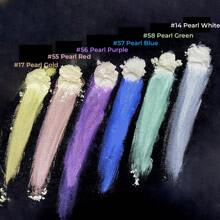 Resin Dye Polarized Mica Powder, 6 Colors 30ml/Bottle Interference Mica Powder For Epoxy Resin, Spirit Pearl Pigment Powder For Resin,Candle Making,Paint, Slime, Jewelry DIY,Art - Powder