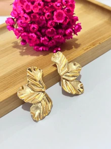 Stud Earrings - 金色 - 查看 4