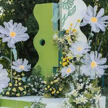 Grande Flor Artificial de Crisântemo para Decoração Doméstica, Buquê de Casamento, Vitrine de Loja, Dia dos Namorados, Presentes de Aniversário e Formatura, Decoração de Jardim, Planta Externa, Jardinagem, Flores Artificiais, Decoração de Outono