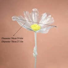 Grande Flor Artificial de Crisântemo para Decoração Doméstica, Buquê de Casamento, Vitrine de Loja, Dia dos Namorados, Presentes de Aniversário e Formatura, Decoração de Jardim, Planta Externa, Jardinagem, Flores Artificiais, Decoração de Outono