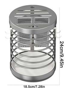 1 Miếng Phòng bếp Mặt bàn Xoay Dao Giá đỡ Với đôi đũa Hình trụ , Giá đựng dao Và Nhiều loại - trắng - Xem 3