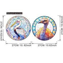 1 Miếng Giấy dán kính Với Hình học Bối cảnh Và Hói Chim ưng , Trắng Đối với Ban công , , , Nhà  Trang trí - Nhiều màu - Xem 4