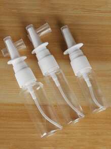 10ml/20ml/30ml Empty Plastic Nasal Spray Bottle Refillable Pump Sprayer For Saline Cleansing Applications 10ml/20ml/30ml - Travel Accessories