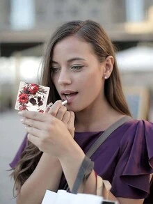 1 Miếng Phong cách Gothic Có thể mang đi Gấp lại Siêu mỏng Thép không gỉ Đối xứng , Thích hợp Đối với Tất cả Lứa tuổi Và Dịp - Nhiều màu - Xem 5