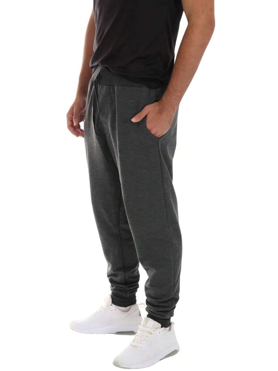 Men Sweatpants - Màu xám đen - Xem 1