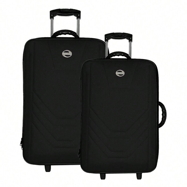 Conjunto De Malas Village P+M Pequena E Média Espaçosa Com Alça Ajustável Resistente Unissex