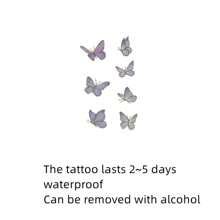 1pc Butterfly Temporary Tattoo Sticker For Women, Waterproof & Durable, Small Design For Arm - Multicolor - View 4