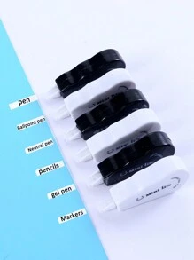 6入組修正帶套裝 - 黑與白 - 查看 4