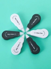 6入組修正帶套裝 - 黑與白 - 查看 2