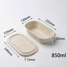 Caja De Comida, Lonchera, Contenedor Para Llevar Para Bocadillos, Sushi Y Ensalada