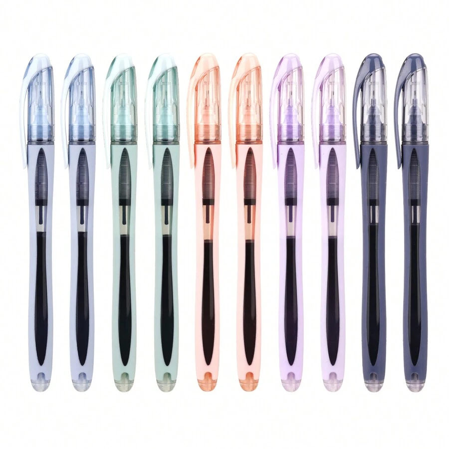 WRITECH Liquid Ink Rollerball Pens 0.5mm Black Extra Fine Point Needle