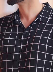 Men Shirts - 黑色 - 查看 6