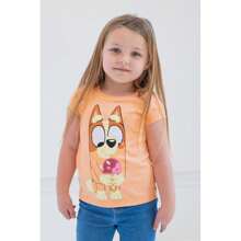 Juego De 4 Camisetas Para Niña Con Diseño De - Multicolor - Ver 2