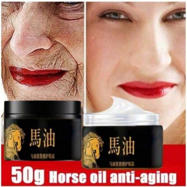 Crema De Aceite De Caballo Blanqueadora Y Antiarrugas, La Mejor Opción Para El Cuidado De La Piel Para Anti-envejecimiento, Eliminación De Arrugas, Esencia Para Ojos Y Eliminación De Ojeras