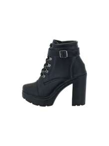 Women Ankle Boots & Booties - 黑色 - 查看 2