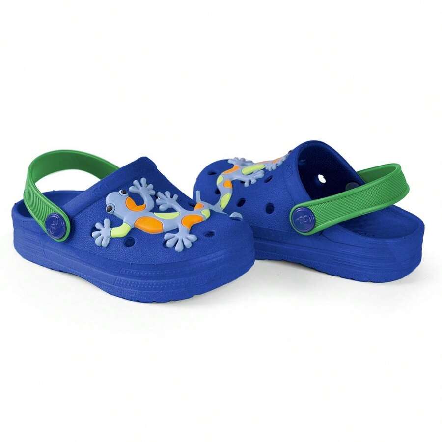 Kids Flat Sandals - 藍色 - 查看 1