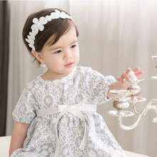 1pc Girls Headband, Ethereal Mesh 5 Flower Headpiece, Suitable For Daily Wear And Party - View 4