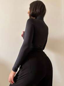 Women T-Shirts - Black - View 2