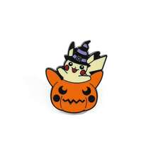 pocket monsters 5 cái/bộ Anime Con số Ghim ve áo Kawaii Kim loại Huy hiệu Đối với Ba lô Đồ trang sức Hoạt hình Men răng Trâm cài - trâm kawaii - Xem 3