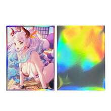 60 Chiếc 67X92mm Kích Thước Tiêu Chuẩn Bao Bọc Thẻ Anime Hoàn Toàn Phù Hợp Với Thẻ PKM/MTG Giao Dịch Thẻ Bảo Vệ Cho Thẻ PTCG Halloween/Ngày Lễ/Quà Giáng Sinh - Màu be - Xem 9