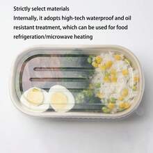 Caja De Comida, Lonchera, Contenedor Para Llevar Para Bocadillos, Sushi Y Ensalada