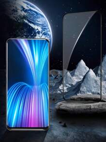 3pcs High Aluminum Hardened Unobstructed Ultra-Narrow Edge Full Screen Coverage Tempered Glass Screen Protector For Vivo, Anti-Explosion, Anti-Scratch, Anti-Fingerprint, Anti-Oil, Anti-Static, Original Frame Film For Vivo, Enhanced Version Upgraded Anti-Explosion, Anti-Fingerprint, Rounded Edges, High Transparency, No Glare Waterfall Large Screen Phone Accessories For Vivo, Ultra-Thin Design, Smooth Touch, Sensitive Touch, No Bubbles, Precise Fit Phone Protective Film For Vivo - Shatterproof Protection Hard Packaging