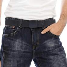 1條男士帆布扣帶-多功能腰帶休閒戶外工作和運動的理想選擇 - 彩色 - 查看 3