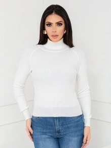 Women Sweaters - 白色 - 查看 3