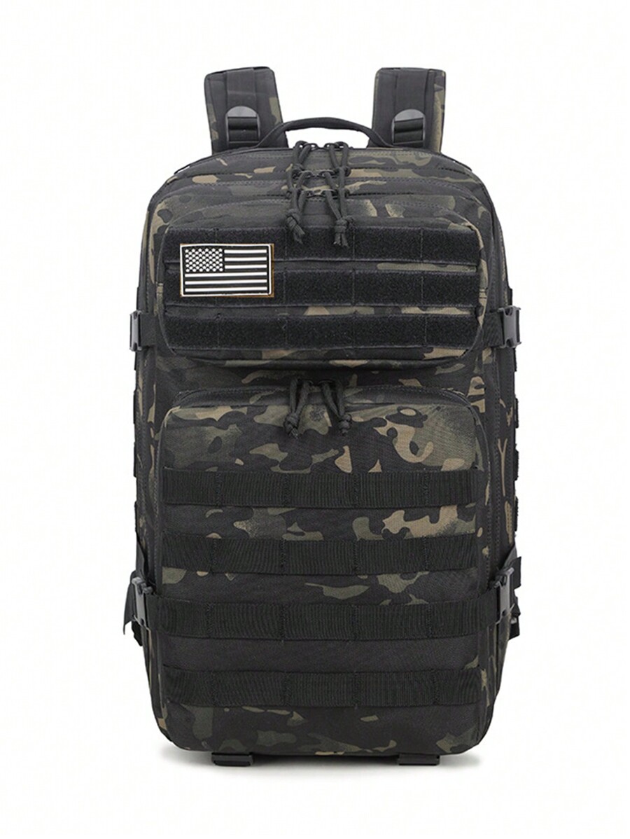 BAGROUPS 25L Wasserdichter Rucksack - Militärrucksack Mit MOLLE-System, 40x30x20cm, Perfekt Für Outdoor & Reisen