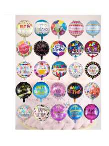 10 Globos Cumpleaños surtido , Globos Metalicos Globos Para Fiestas para helio o aire