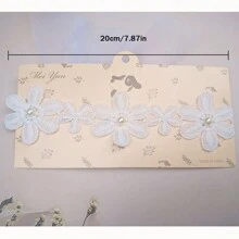 1pc Girls Headband, Ethereal Mesh 5 Flower Headpiece, Suitable For Daily Wear And Party - View 11