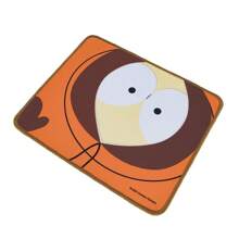 Mouse Pad Cuadrado Kenny Mccormick - South Park Caricatura - Naranja - Ver 2