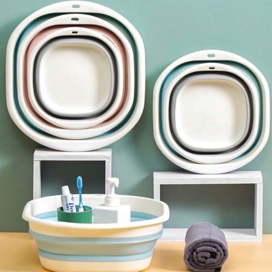 Un Lavabo Plegable, Lavabo Para Pies Y Baño, Lavabo Multiusos - Multicolor - Ver 1